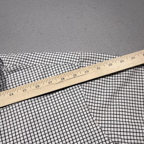 Polo Ralph Lauren Shirt Men XXL Long Sleeve Check White Green Casual Button Up‎ - Picture 8 of 12